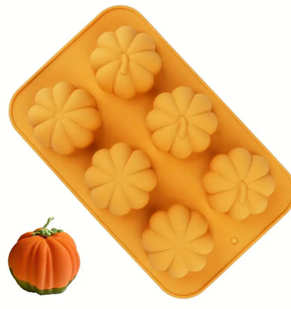 Molde silicon de calabazas