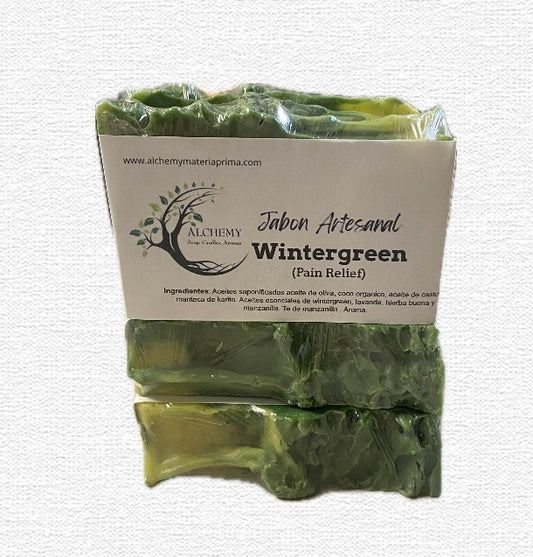 Jabon Artesanal de wintergreen