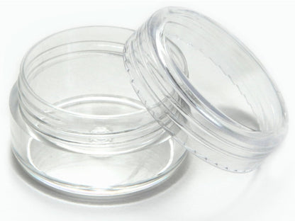 Lip Balm Containers Round Plastic 5 ml. 10 PCS