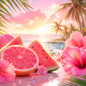 Pink Paradise Fragrance Oil 1 oz