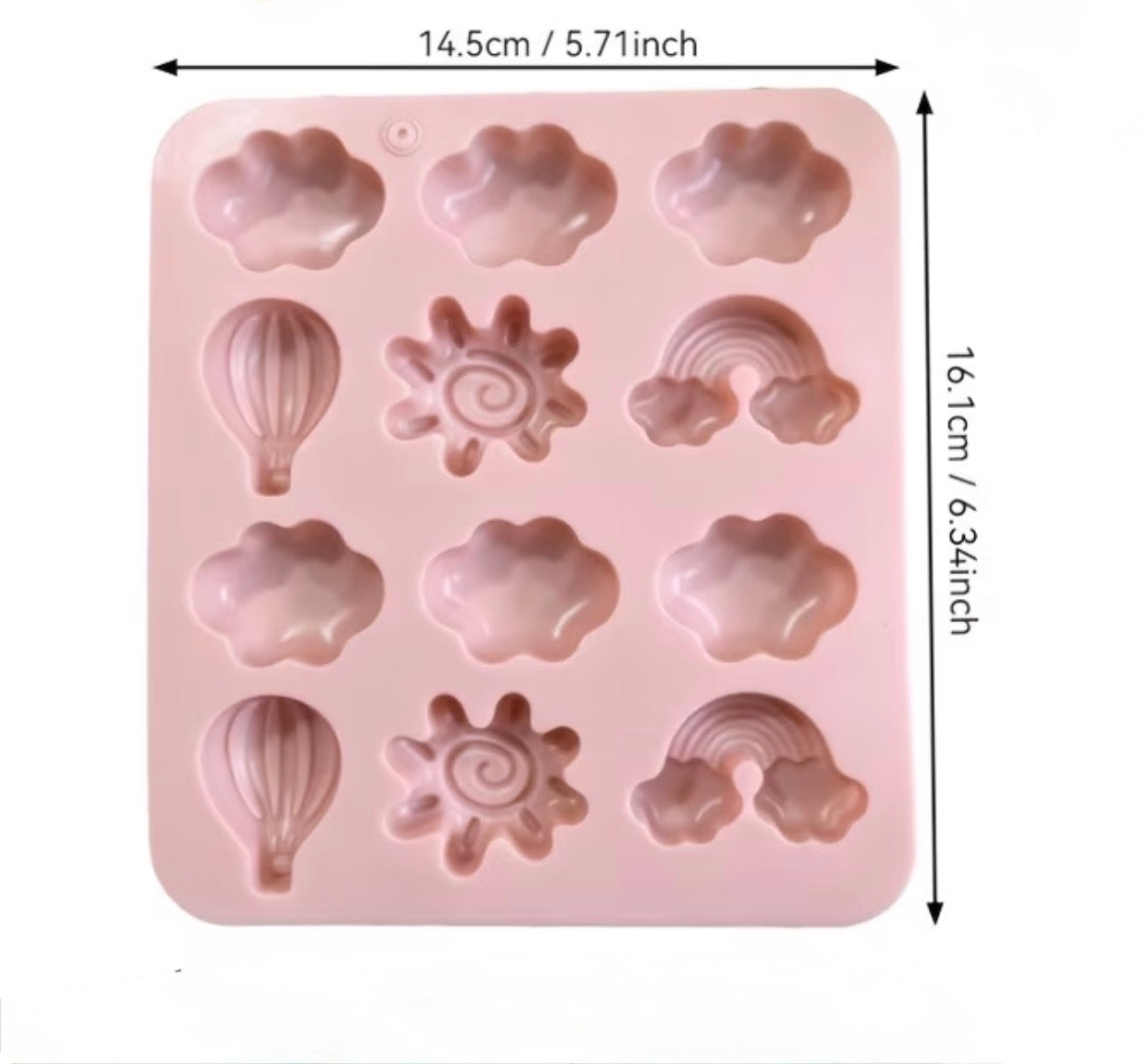 💥DISPONIBLE PRONTO💥 Molde de Silicona Alrededor del Mundo