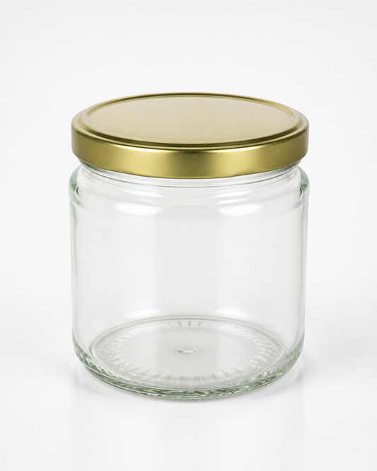 Envase de Cristal con Tapa 13 oz