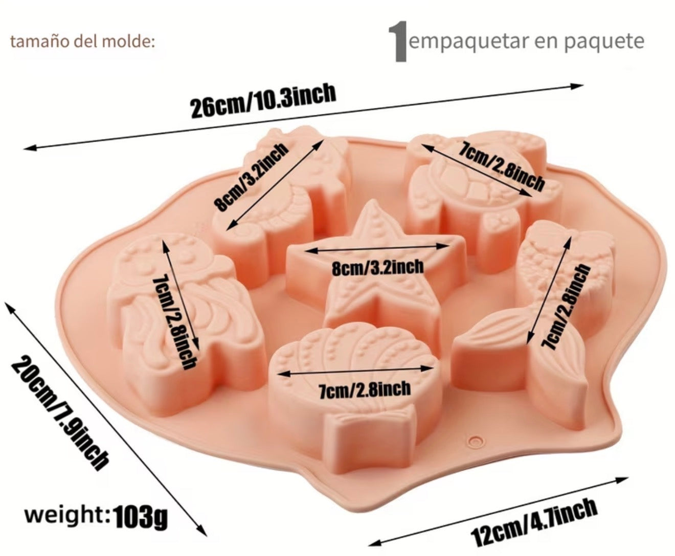 💥DISPONIBLE PRONTO💥 Sea Silicone Mold
