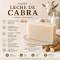 Jabón artesanal de glicerina Leche de Cabra 4 oz (113 g)