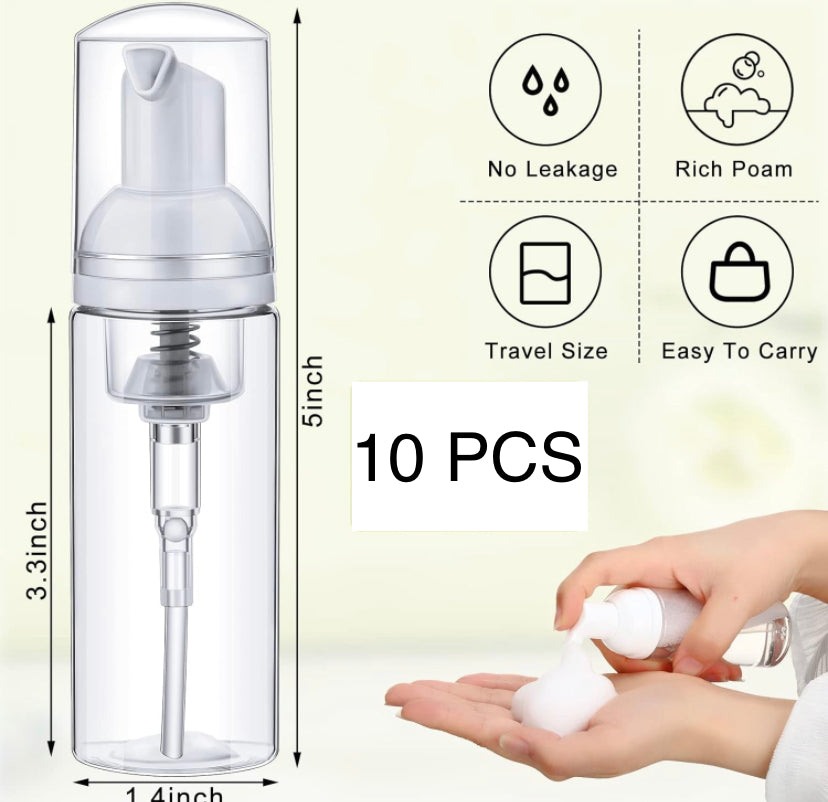 Foaming Bottle 60 ml(2 oz) 10 PCS