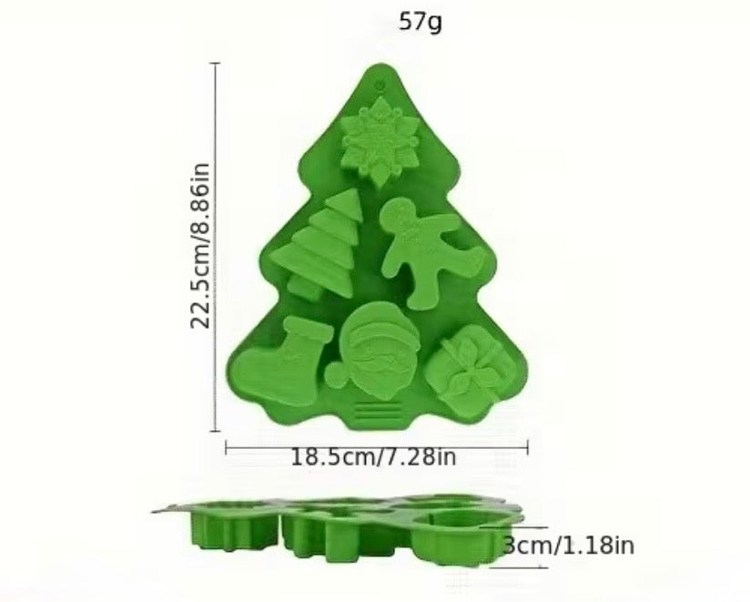💥DISPONIBLE PRONTO💥 Christmas Silicone Mold