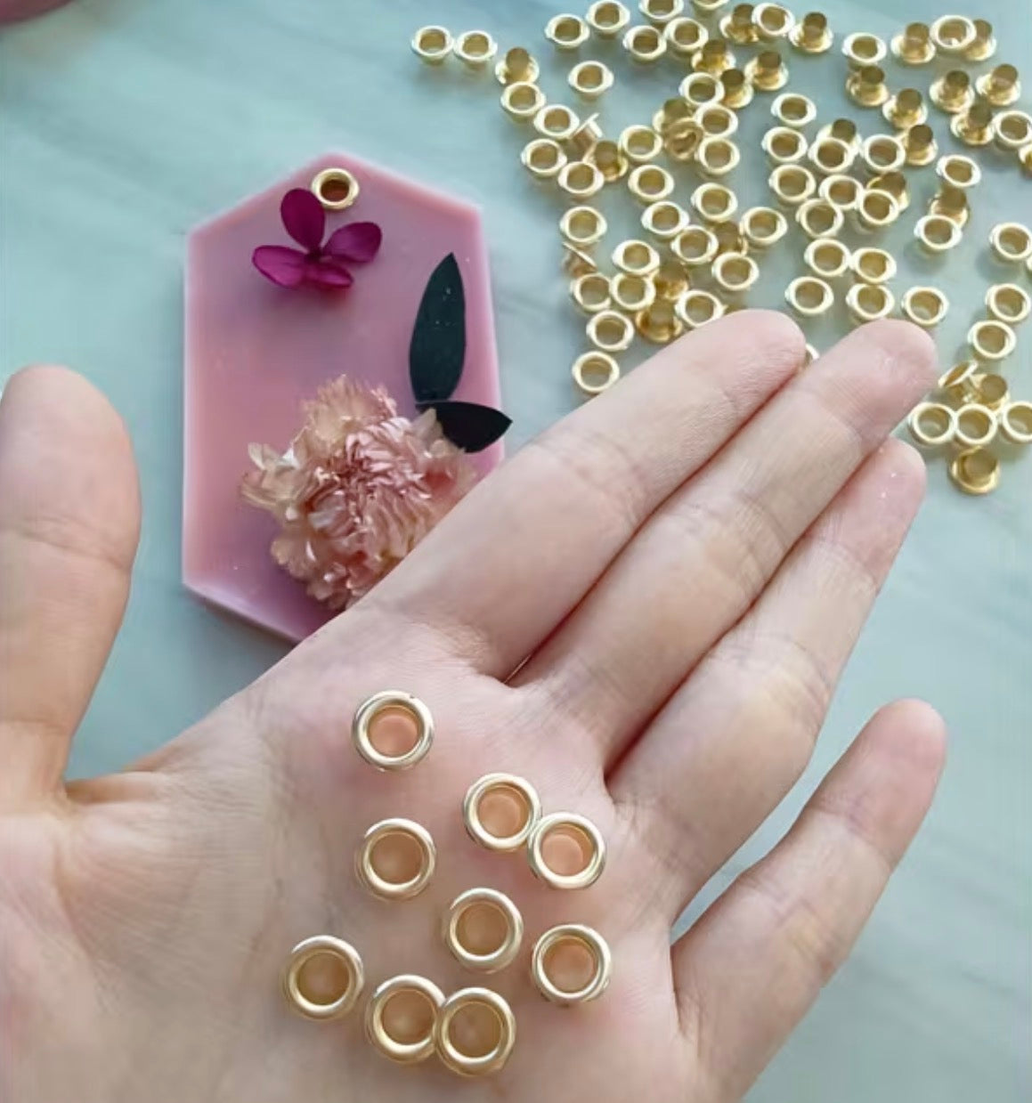 💥DISPONIBLE PRONTO💥 Aros Metálicos para Ambientadores – 4.5 mm (50 PCS)