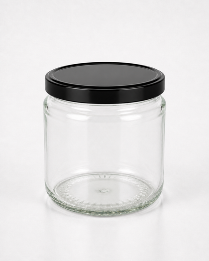 Envase de Cristal con Tapa 13 oz