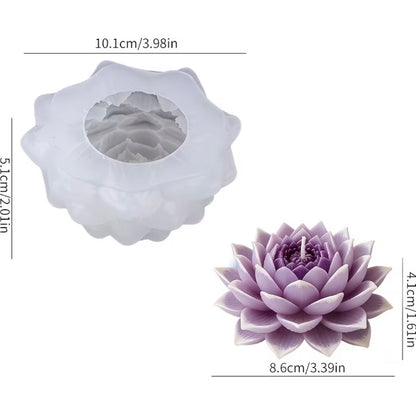 💥DISPONIBLE PRONTO💥 Molde de silicona flor de loto