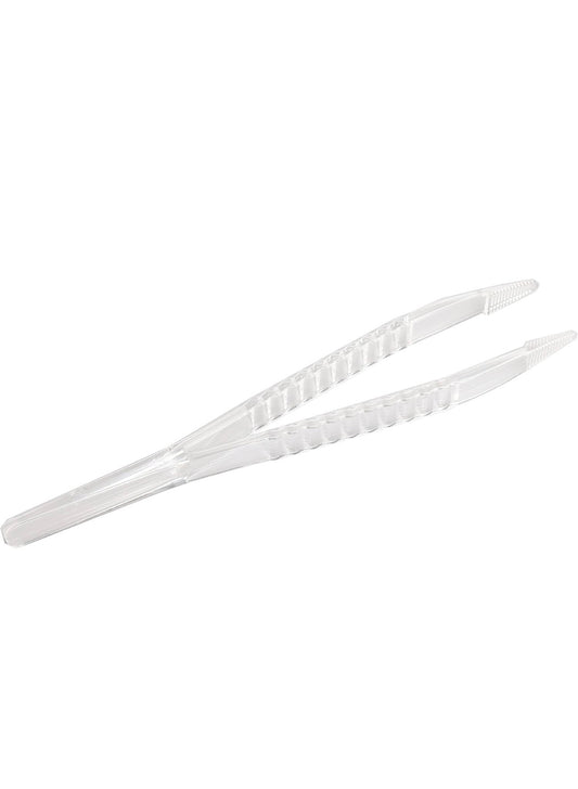 Disposable Tweezers 5inch 125mm Length Individually Wrapped White 1 PC