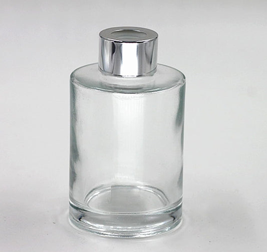 Glass Diffuser Bottles with Caps 2.5 oz