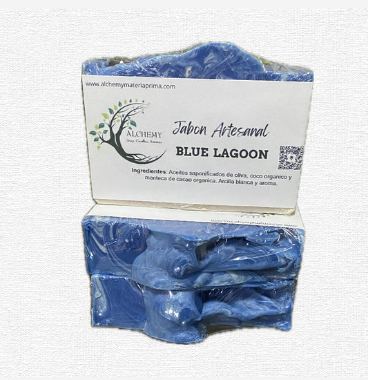 Jabon Artesanal Blue Lagoon