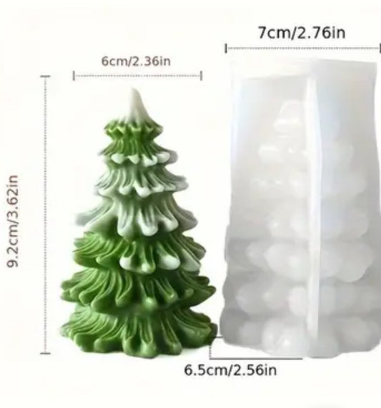 3D Christmas Tree Silicone Mold