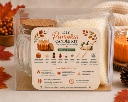 DIY Pumpkin Candle Starter Kit