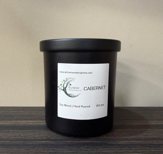 Vela Aromática de Soja Cabernet 8 oz