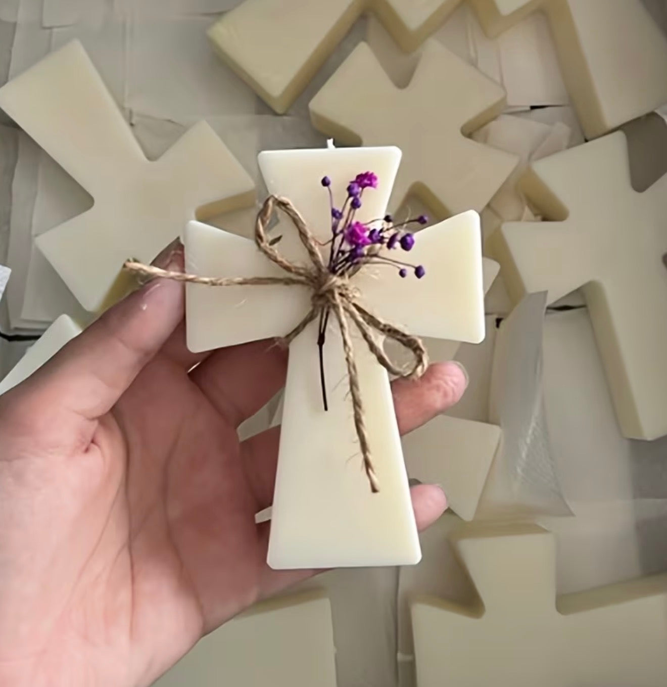 💥DISPONIBLE PRONTO💥 Molde de silicona en forma de cruz