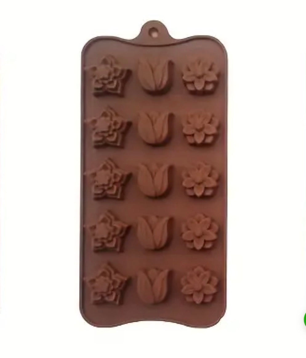 Mini Flowers Silicone Mold