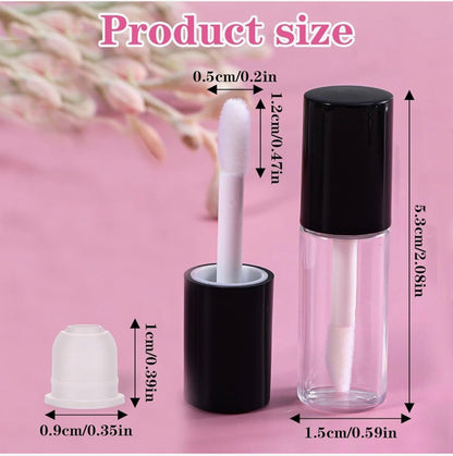 Mini Lip Gloss Tubes 0.11 oz (12PCS)