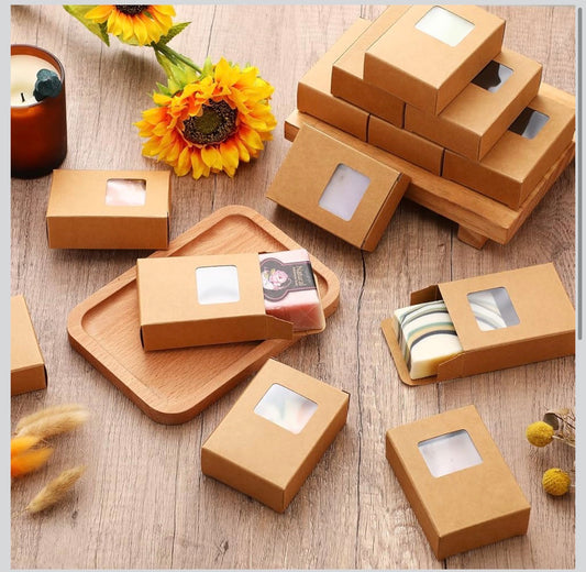 Cajas Kraft para Jabones Artesanales