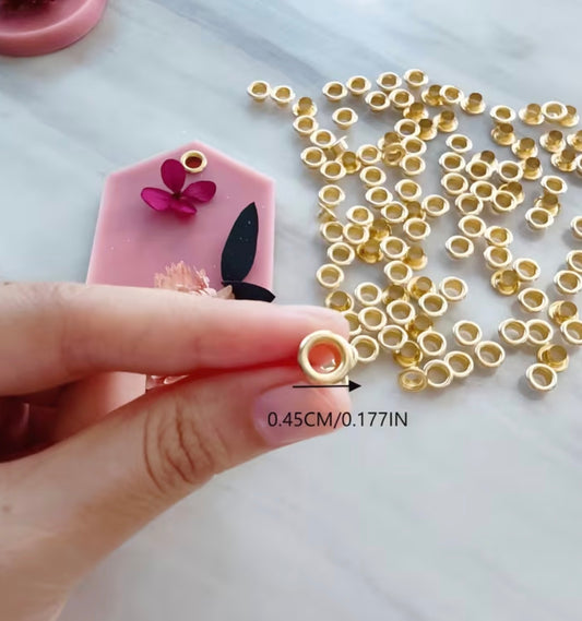 💥DISPONIBLE PRONTO💥 Aros Metálicos para Ambientadores – 4.5 mm (50 PCS)