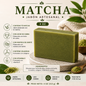 Jabón Artesanal de Glicerina Con Té Matcha 4 oz (113 g)