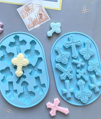 💥DISPONIBLE PRONTO💥 Cross shaped silicone mold