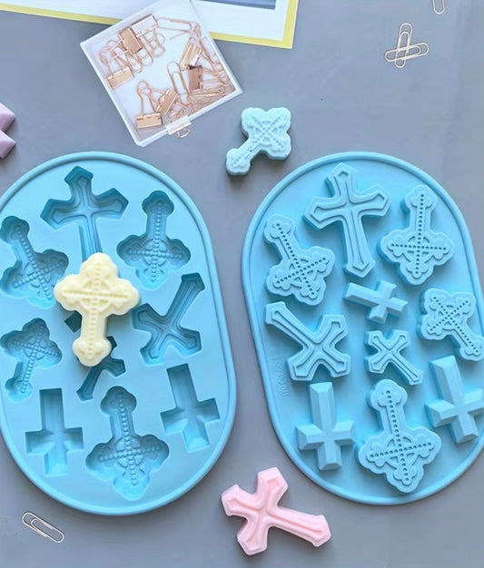 💥DISPONIBLE PRONTO💥 Cross shaped silicone mold