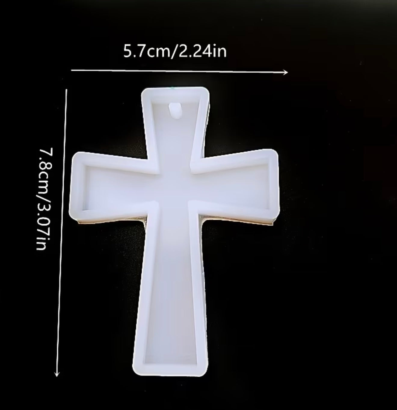 💥DISPONIBLE PRONTO💥 Molde de silicona en forma de cruz