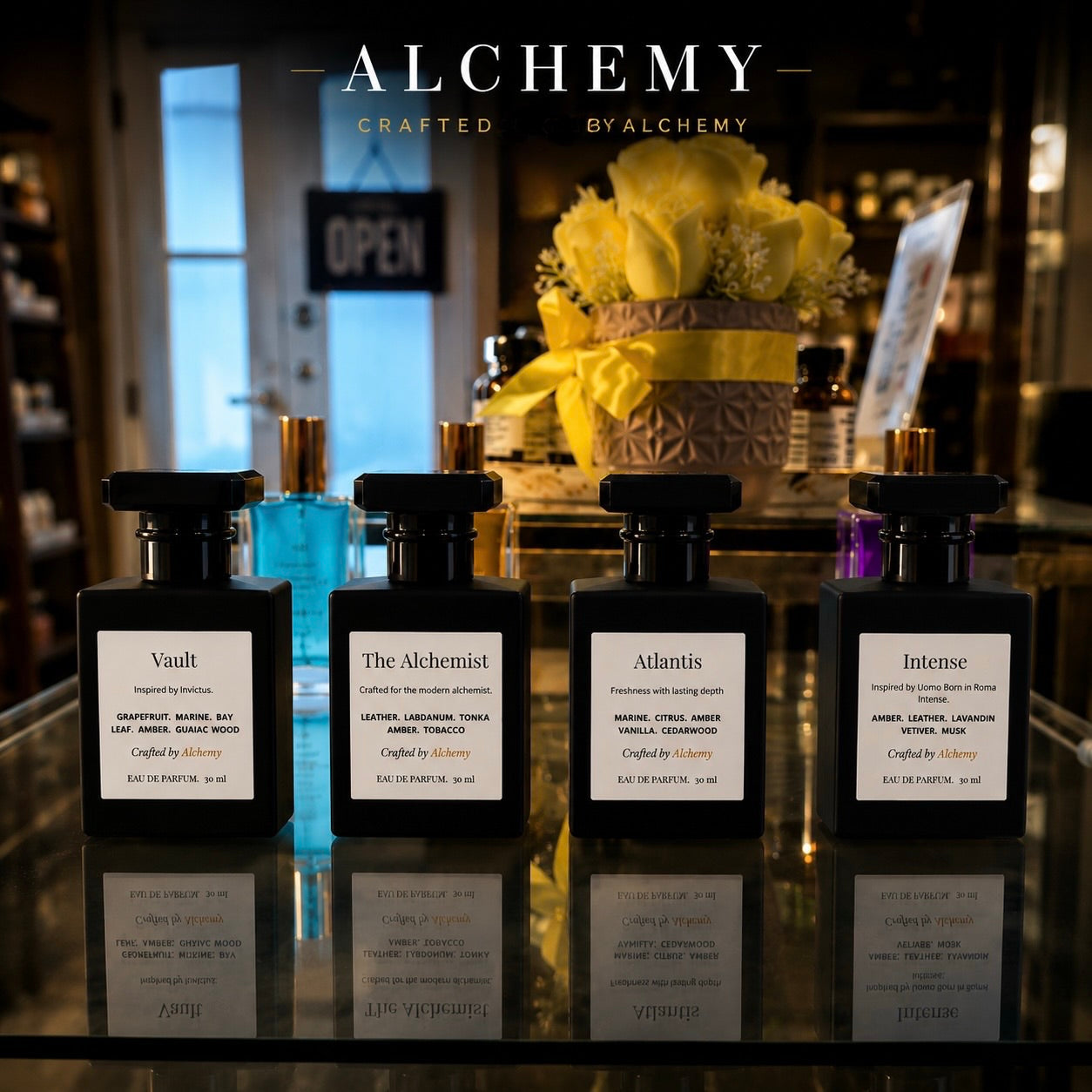Alchemy Eau de Parfum – 30 ml.