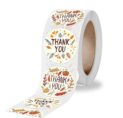 2.5cm S11 Thank you Stickers 500 PCS