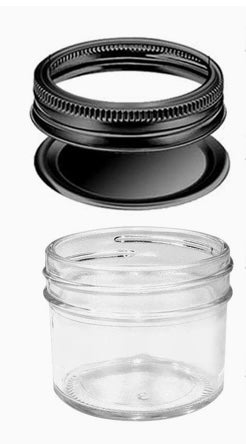 4oz Glass Jars With Lids And Bands