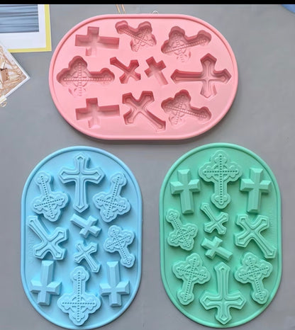 💥DISPONIBLE PRONTO💥 Cross shaped silicone mold