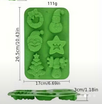 💥DISPONIBLE PRONTO💥 Christmas Mix Silicone mold