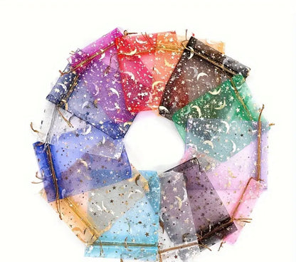 Bolsas de organza 2x3 (10 PCS)