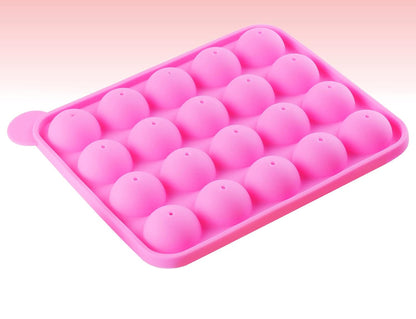 20 Cavity Silicone Cake Pop Mold