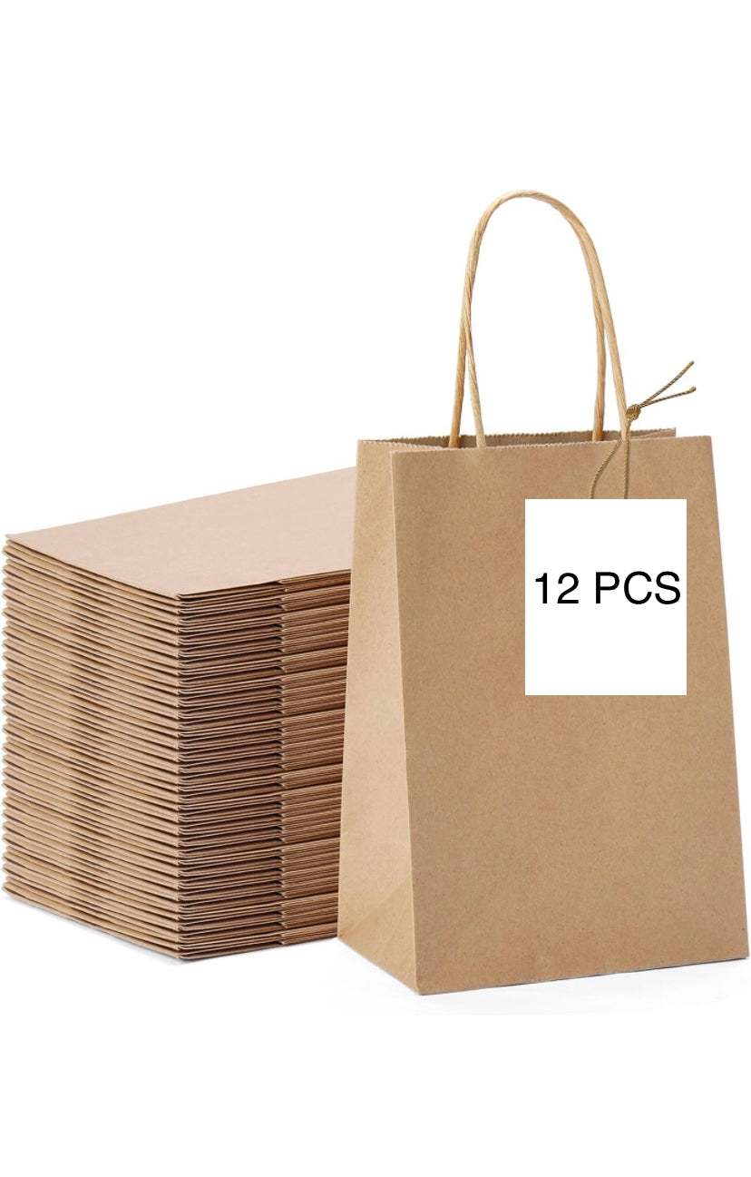 Kraft Papper Bag 12 PCS