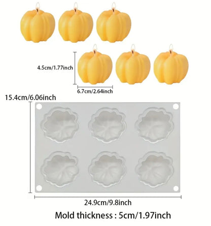 Molde en forma de calabazas
