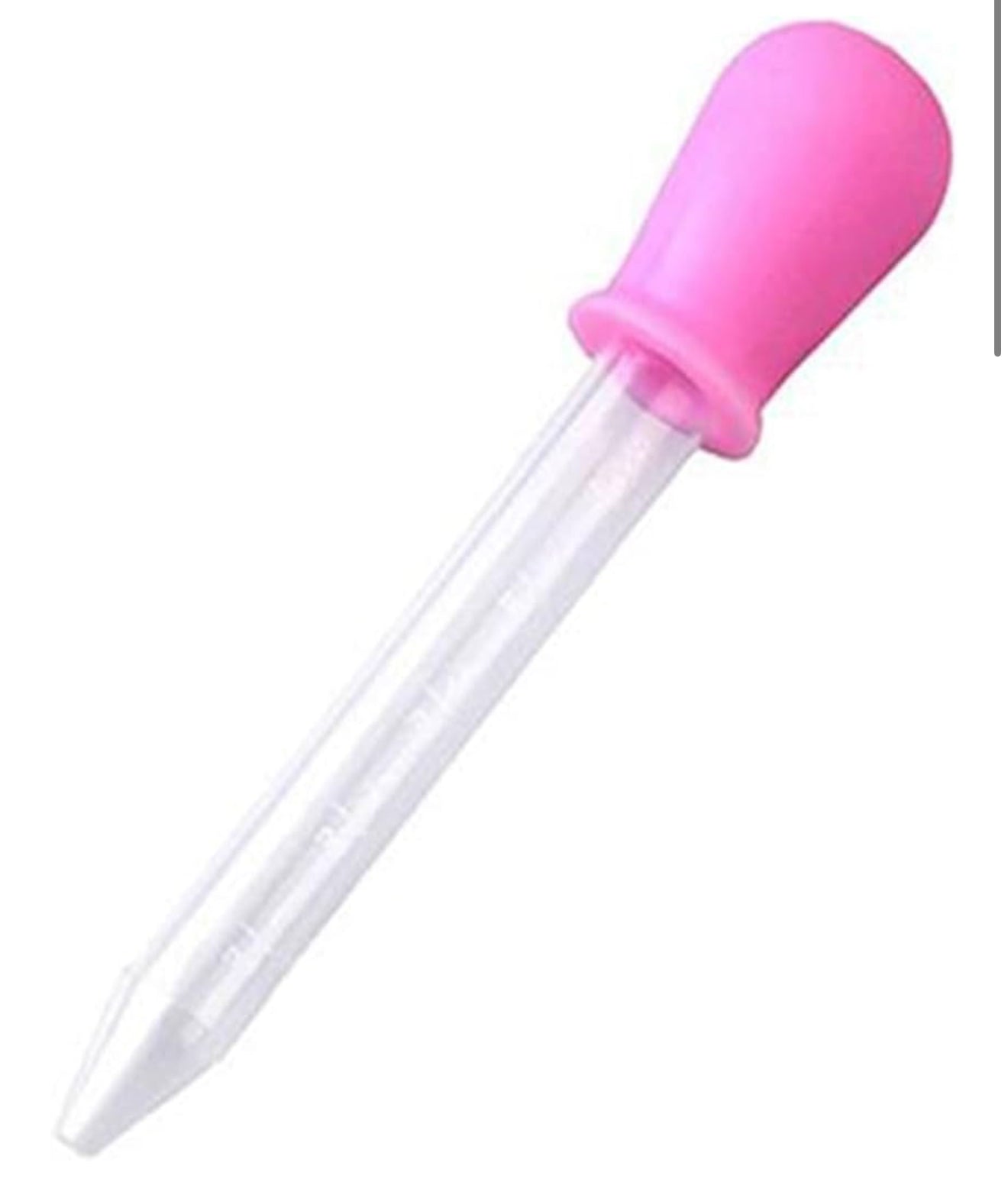 5ml Liquid Droppers Silicone and Plastic Pipettes Eye Dropper