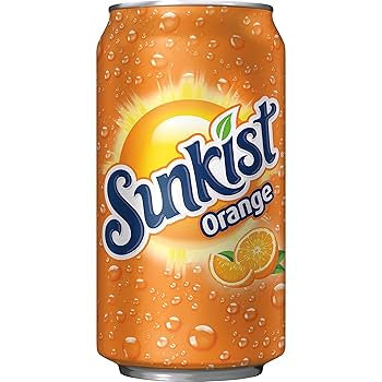 Sunkist Orange Soda 12 Onz