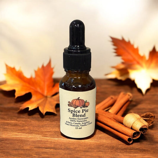 Spice Pie Blend Aceites Esenciales 100% Naturales 0.5 oz (15 ml)