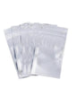 Translucent Silver Ziplock Plastic Bags (20 PCS)