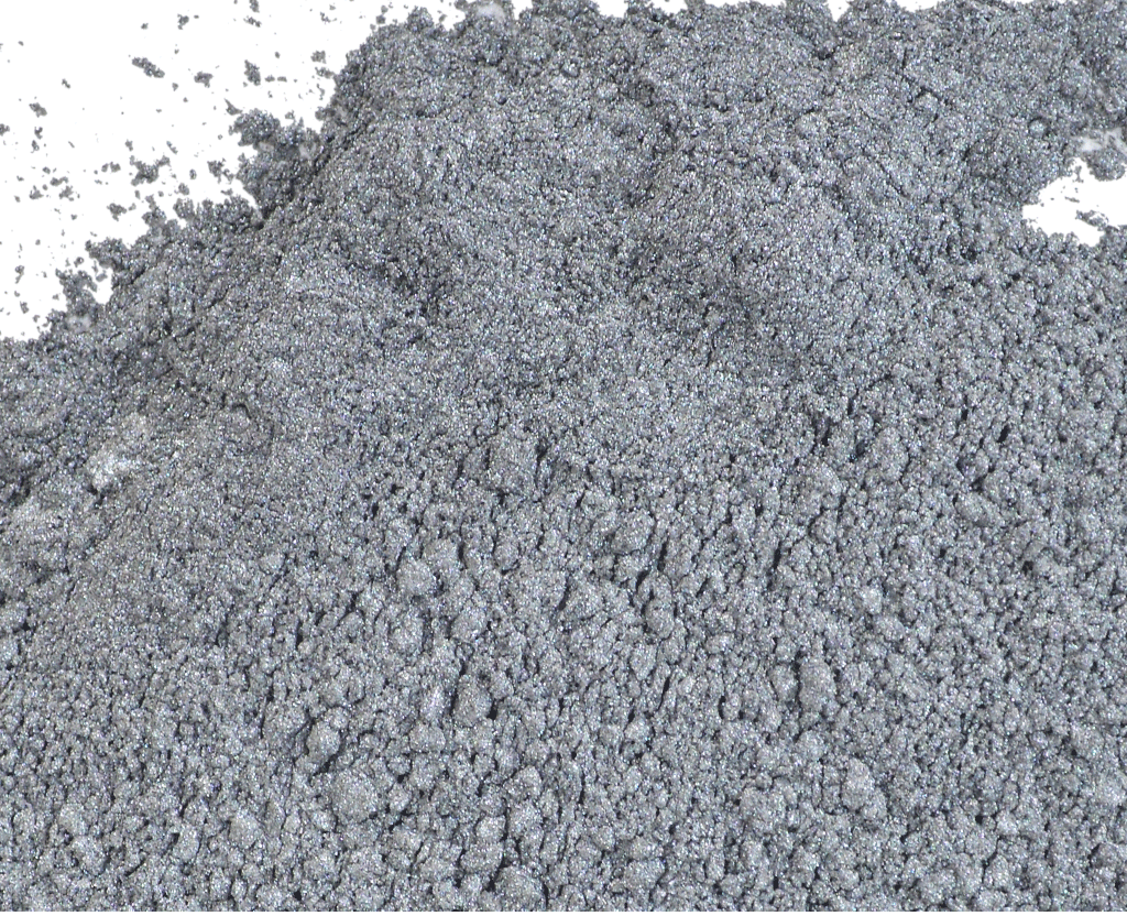 Stearling silver mica powder