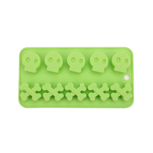 Skull and Bones Silicone Mold