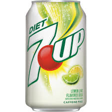 7up Diet Lemon Lime Soda 12 onz