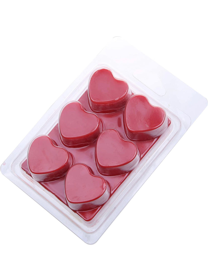 Clamshell for WaxMelts (Hearts) 10PCS