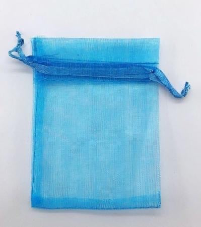 Organza Bag Turquoise (12PCS)