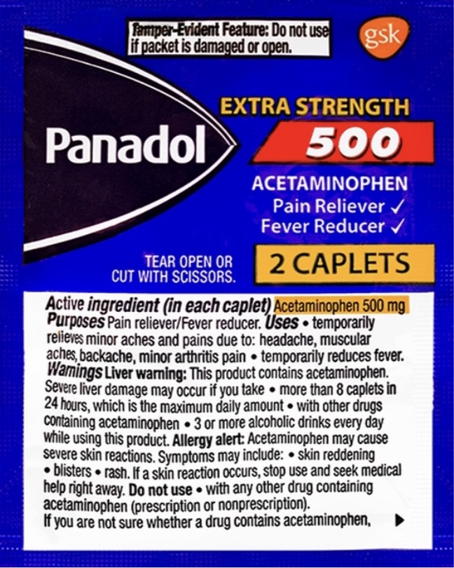 Panadol Extra Strength 500 mg