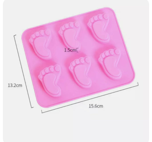 Baby Feet Silicone Mold