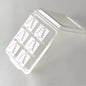 Xmas Tree Clamshell for WaxMelts (Square Cubes) 10PCS
