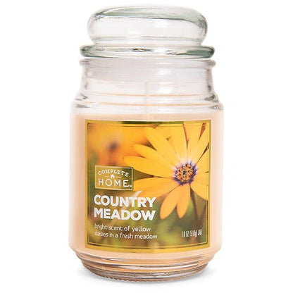 Complete Home Jar Candle Country Meadow 18 onz